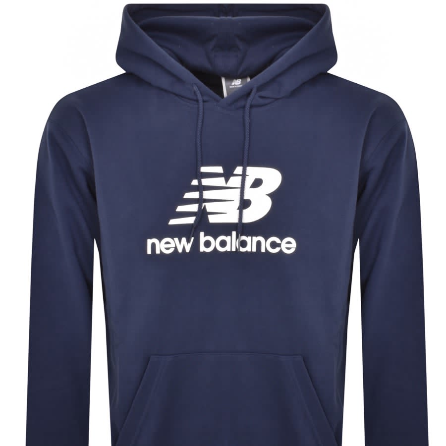New Balance Sport Essentials Logo Hoodie Navy Mainline Menswear Ireland